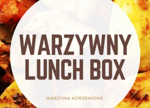 Warzywny lunch box z pieczonych warzyw
